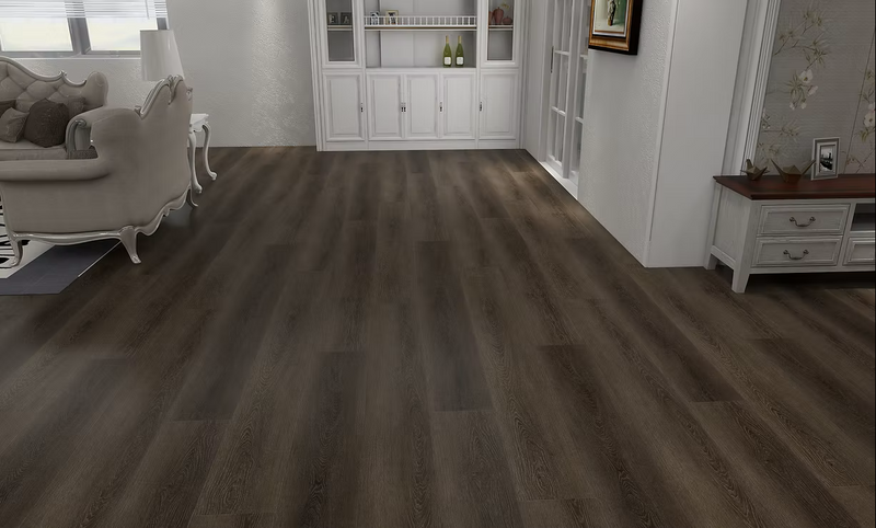 $2.99/sq. ft. ($70.62/Box)  Vinyl 7 Garnet "BEACH" with Attached Underlayment