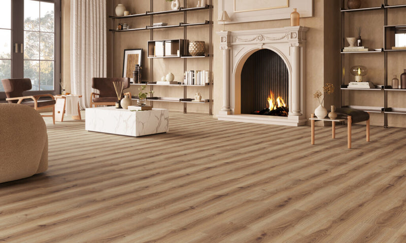 $2.39/sq. ft. ($48.23/Box) ArtFloor Privilege "Authentic Oak" 12mm Water Resistant Laminate Flooring