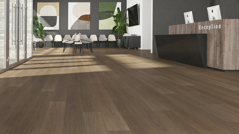 $1.69/sq. ft. ($86.76/Box)  Fairview Vinyl Plank "CITADELLE" Dryback (Glue Down)