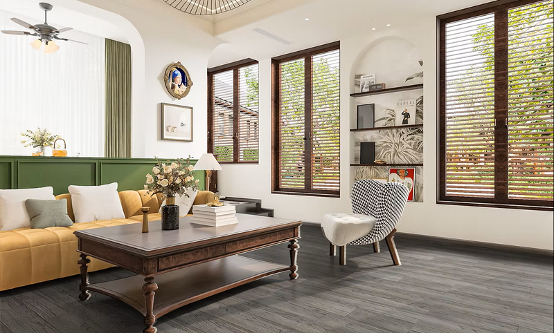 $5.29/sq. ft. ($126.58/Box) Grand Chateau "COYOTE" 3/4 x 7 1/2 Engineered Wood Flooring