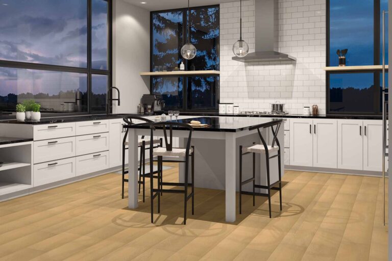 $3.39/sq. ft. ($76.41/Box) Thickness 7.0 mm Vinyl Plank - Curate  "OAK NATURAL" with Attached Underlayment