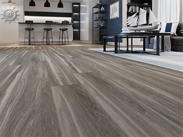 $4.39/sq. ft. ($77.74/Box)  Cushion Tech Vinyl Plank "MISS MAPLE" with Attached Underlayment