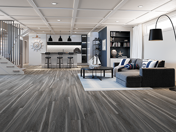 $4.39/sq. ft. ($77.74/Box)  Cushion Tech Vinyl Plank "MISS MAPLE" with Attached Underlayment