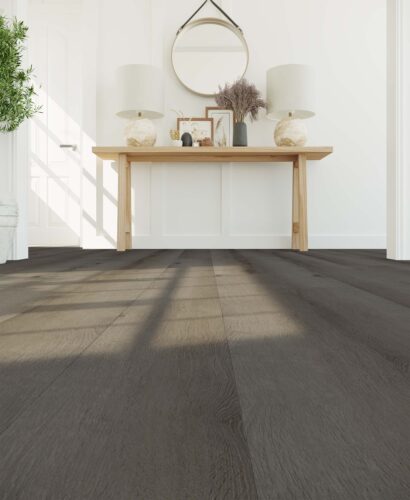 $2.79/sq. ft. ($51.86/Box) Thickness 6.5 mm Vinyl Plank - Difference  "NIGHTFALL" with Attached Underlayment