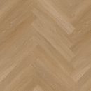 $3.89/sq. ft. ($79.12/Box)  Vinyl Herringbone Collection "HONEY OAK" with Attached Underlayment