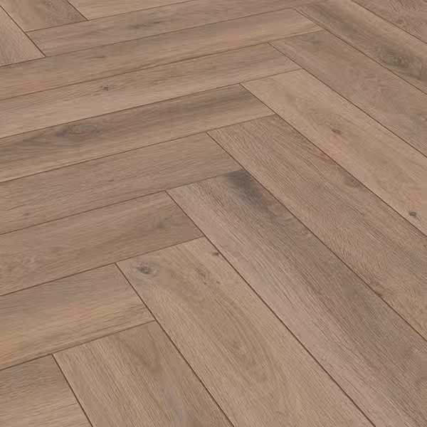 $3.59/sq. ft. ($47.85/Box) Herringbone "METZ" 8 mm Laminate Flooring