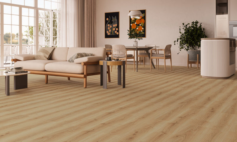 $2.39/sq. ft. ($48.23/Box) ArtFloor Privilege "Mugla Oak" 12mm Water Resistant Laminate Flooring