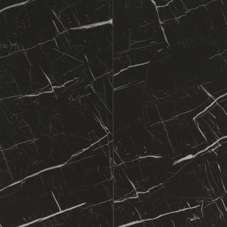 $3.59/sq. ft. ($71.90/Box) Thickness 7.0 mm Vinyl Tile - Curate  "NERO MARQUINA" with Attached Underlayment