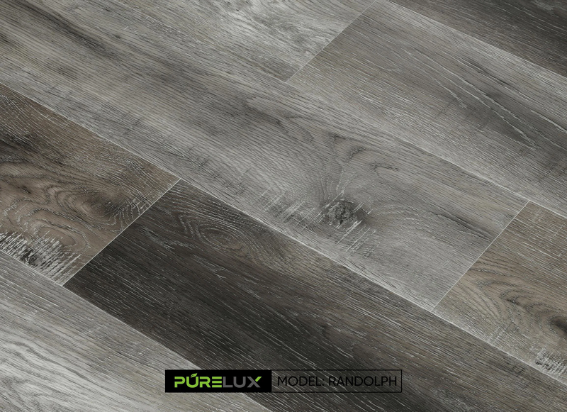 $3.39/sq. ft. ($82.07/Box) Thickness 7.0 mm Vinyl Plank - Dynamic  "Randolph" with Attached Underlayment