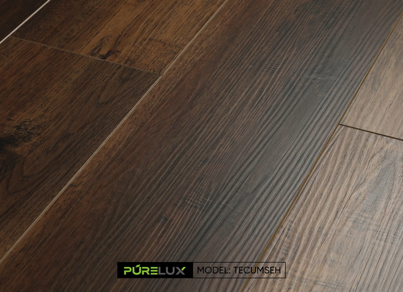 $3.39/sq. ft. ($82.07/Box) Thickness 7.0 mm Vinyl Plank - Dynamic  "Tecumseh" with Attached Underlayment