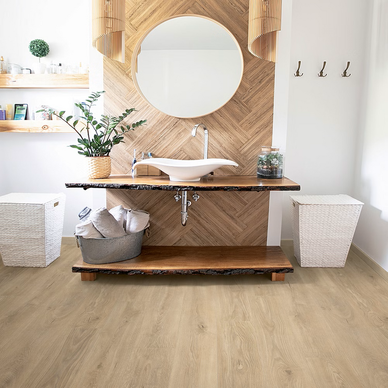 $3.99/sq. ft. ($64.71/Box) Water Resistant "UBANGI" 12mm Laminate Flooring