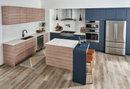 5mm Luxury Vinyl Plank Flooring - Cyrus "Whitfield Gray" Click Lock Attached Pad