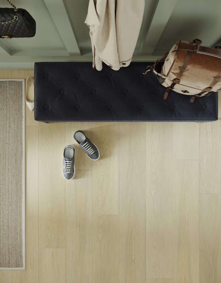 $2.79/sq. ft. ($51.86/Box) Thickness 6.5 mm Vinyl Plank - Difference  "ACORN" with Attached Underlayment