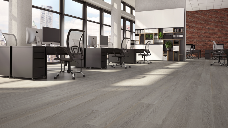 $1.69/sq. ft. ($86.76/Box)  Fairview Vinyl Plank "VERNON" Dryback (Glue Down)