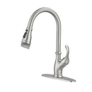 Brushed Nickel Single-Handle Kitchen Faucet 1176-33N
