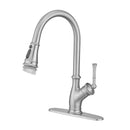Brushed Nickel Single-Handle Kitchen Faucet 1177-33N