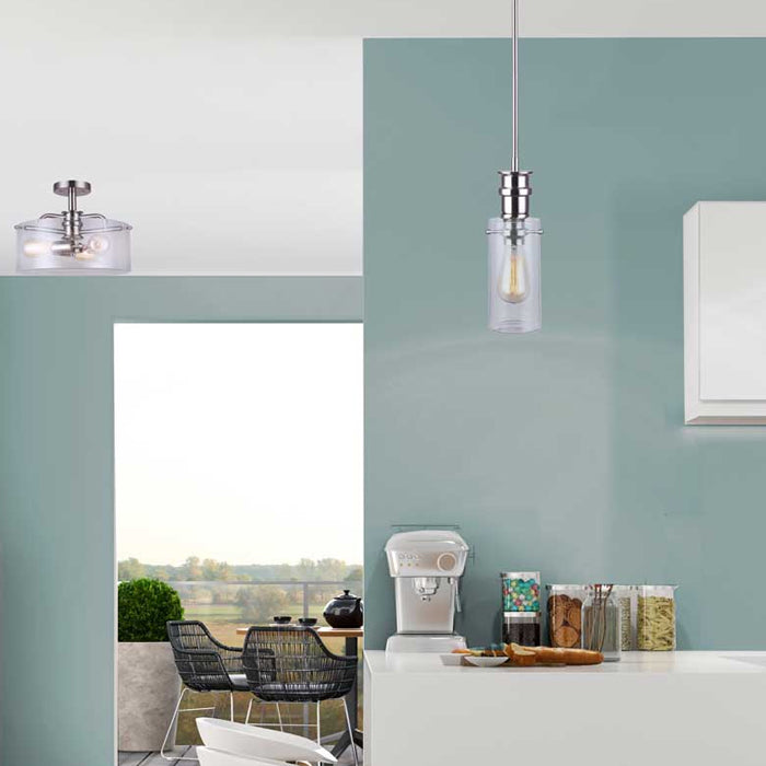 ALBANY Pendant (brushed nickel)