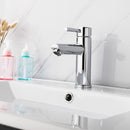 Chrome 1 Hole Single-Handle Bathroom Faucet B20401012