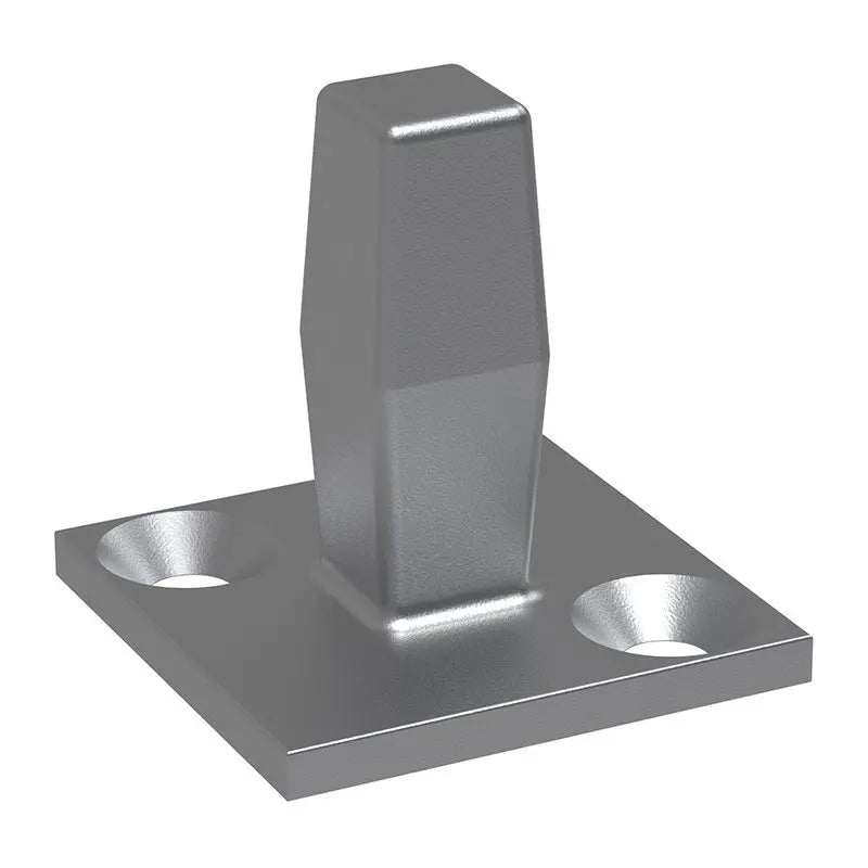 EZTINSERT-A ALUMINUM INSERT FOR 1/2″ SQUARE TUBULAR PICKET 1 1/8″L X 1 1/8″W X 1 1/8″H