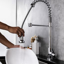 Chrome Single-Handle Kitchen Faucet K102E01011