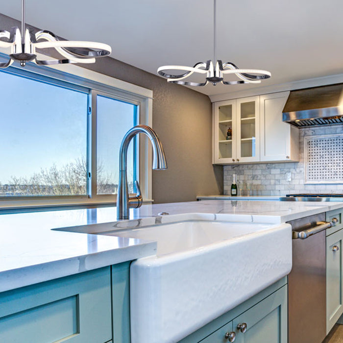 KEIRA LED Pendant (chrome)