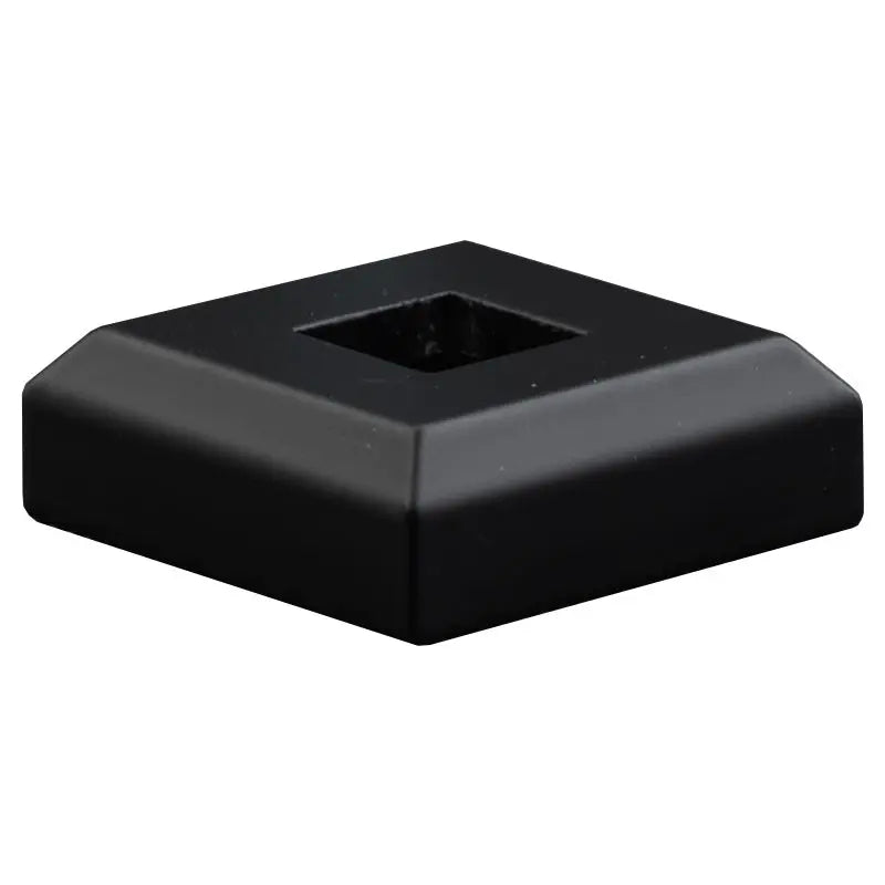 STAIR BALUSTER SHOE PS1239B 1/2″SQ. ALUMINUM SHOE 39mm W X 1/2″H – SATIN BLACK