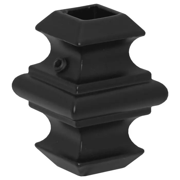 COLLAR PS683SETB 1/2″SQ. 683 COLLAR WITH SET SCREW 1 7/16″W X 2″H – SATIN BLACK