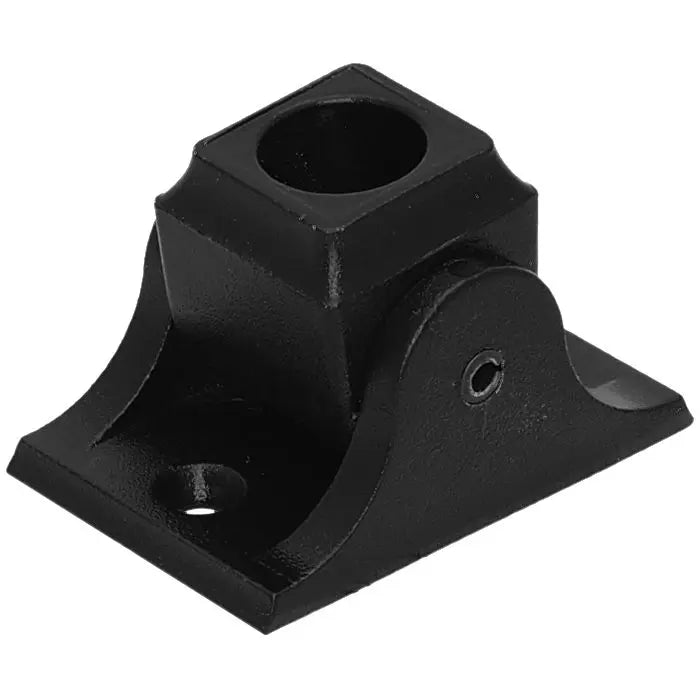 STAIR BALUSTER SHOE PSEZSR916B 9/16″RD. EZS SHOE 2″L X 1 3/8″W X 1 1/4″H – SATIN BLACK