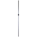 STAIR BALUSTER  PT683S44B 1/2″SQ. SINGLE COLLAR TUBULAR PICKET 44″ – SATIN BLACK