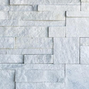 Snow White - Stone Tile Quartzite Ledge