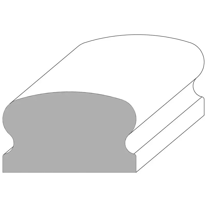 WH3113163O REGAL OAK HANDRAIL 3″ X 1 13/16″ X 12 FT.