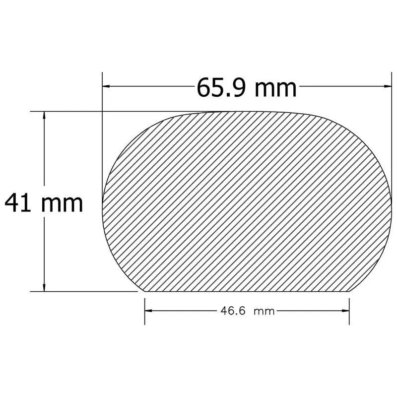 WHHMP258158 PLAIN HARD MAPLE HANDRAIL 2 5/8″ X 1 5/8″ X 12 FT.