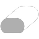 WHOP258158 PLAIN OAK HANDRAIL 2 5/8″ X 1 5/8″ X 12 FT.