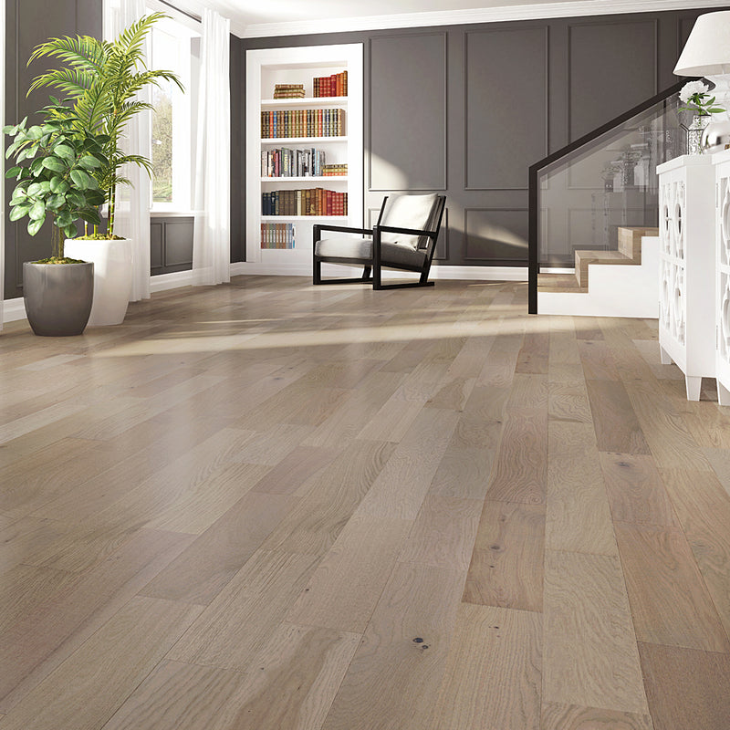 $6.89/sq. ft. ($177.96/Box) Fiji Click "GAYA" Engineered Oak Wood Flooring