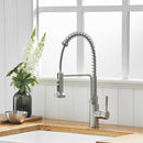 Brushed Nickel Single-Handle Kitchen Faucet 1167-33N