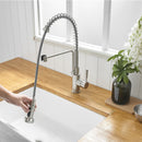 Brushed Nickel Single-Handle Kitchen Faucet 1167-33N