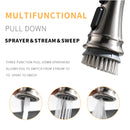 Black Single-Handle Kitchen Faucet 1177-33B