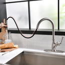 Brushed Nickel Single-Handle Kitchen Faucet 1177-33N