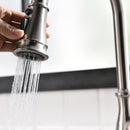 Brushed Nickel Single-Handle Kitchen Faucet 1177-33N