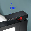 Black 1 Hole Single-Handle Bathroom Faucet 1181-11B